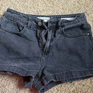 PacSun Dark Gray Jean Shorts